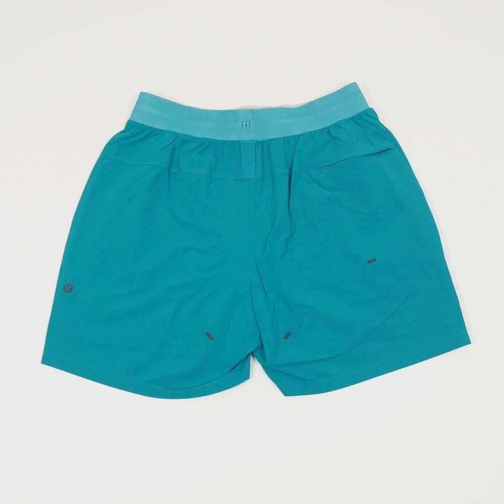 Lululemon License to Train Linerless Shorts Mens Small Blue Training Gym Workout - Picture 3 of 5